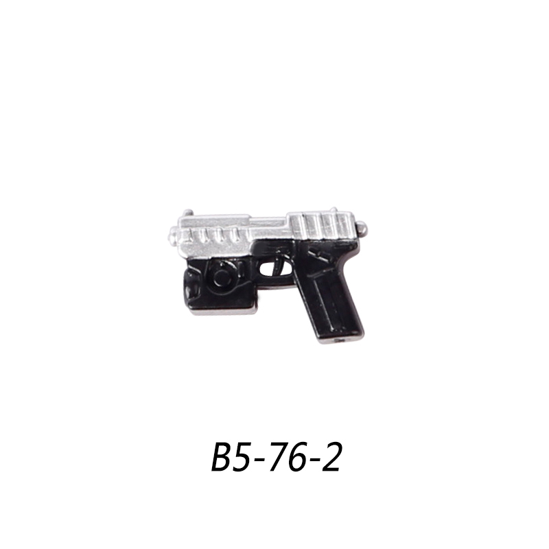 MOC SWAT Weapons Building Blocks Kit Gun Laptop Computer Pistol Walkie Talkie Glock Flash Bomb Soldiers Equipment Bricks Toys