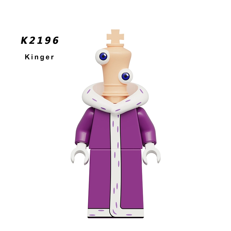 KDL827 Japanese Anime The Amazing Digital Circus Ango Minifigs Building Blocks Jax Gangle Action Figures Children Toys Gifts