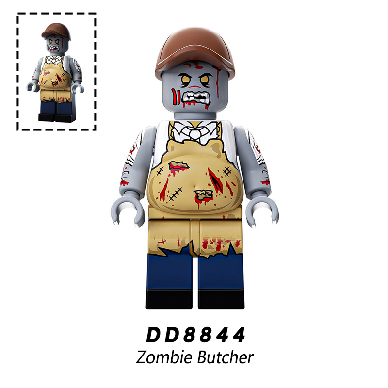 DD8841-8848 Star Wars White Soliders Ken Grandpa Action Figures Building Blocks Porco Rosso Minifigs Model Graphix Kids Toys Gifts