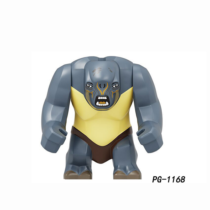 PG1168 Marvel Superhero Ogres Action FiguresBuilding Blocks DC Minifigs Thunderbolts Model Alligator Compatible Children Toys Gifts