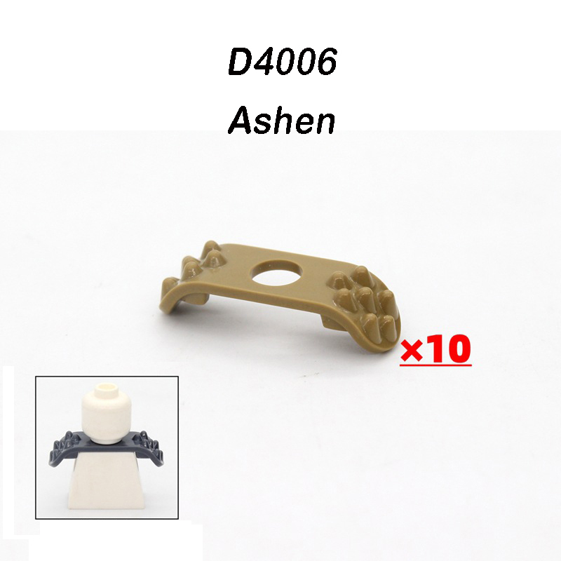 D4006 MOC Medieval Military Weapons Shoulder Armor Building Blocks Kits Knights Soldiers Accessories Bricks Toys Boys Children Gift
