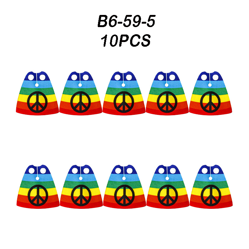 MOC Medieval Military Wolf Flag Building Blocks Rome Eagle Knights Banner Stand Lion Castle Accessories Minifigs Bricks Toys Kids Gift