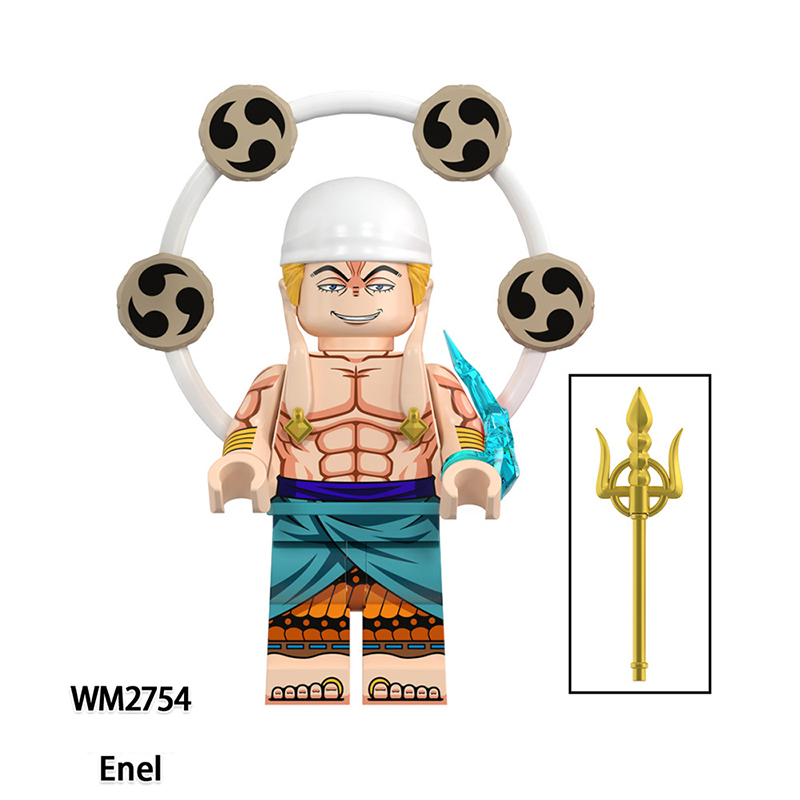 WM6188 One Piece Japanese Anime Vinsmoke Reiju Kaidou Action Figures Charlotte Katakuri Building Blocks Cartoon Children Gift
