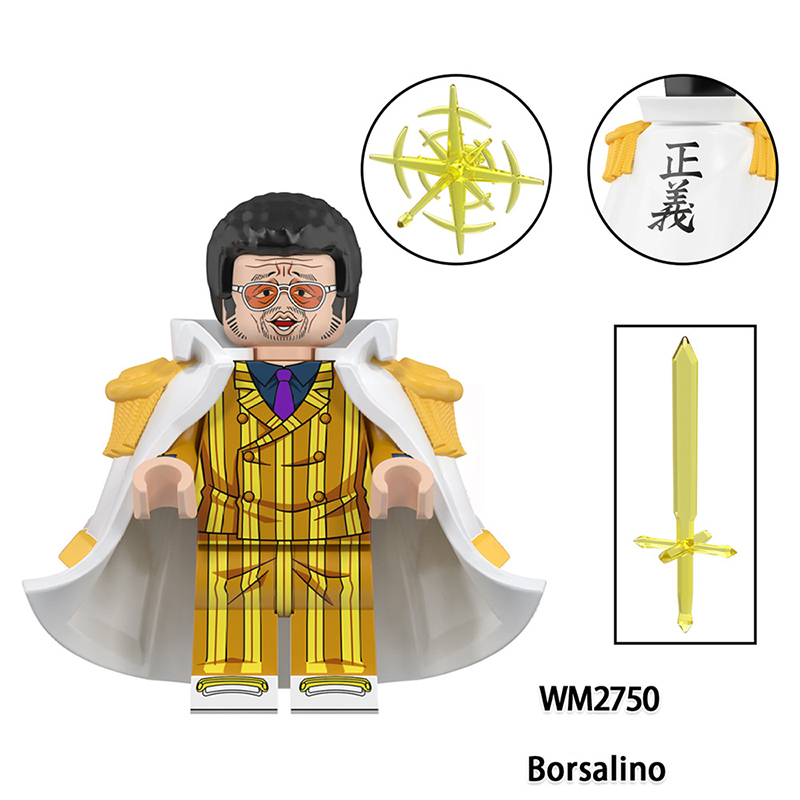 Japanese Anime Borsallno Minifigs Bricks Kits Sengoku Kids Toys