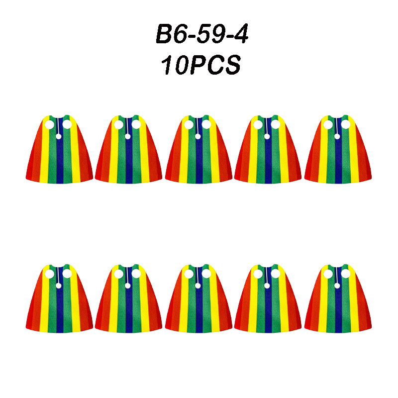 MOC Medieval Military Wolf Flag Building Blocks Rome Eagle Knights Banner Stand Lion Castle Accessories Minifigs Bricks Toys Kids Gift