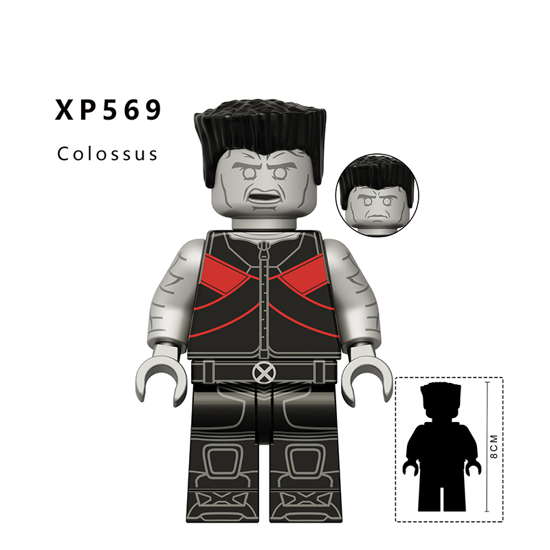 KT1076 Marvel DC Super Hero Deadpool Action Figures Wolverine Magneto Minifigs Building Blocks Model Collection Toys Children Gifts