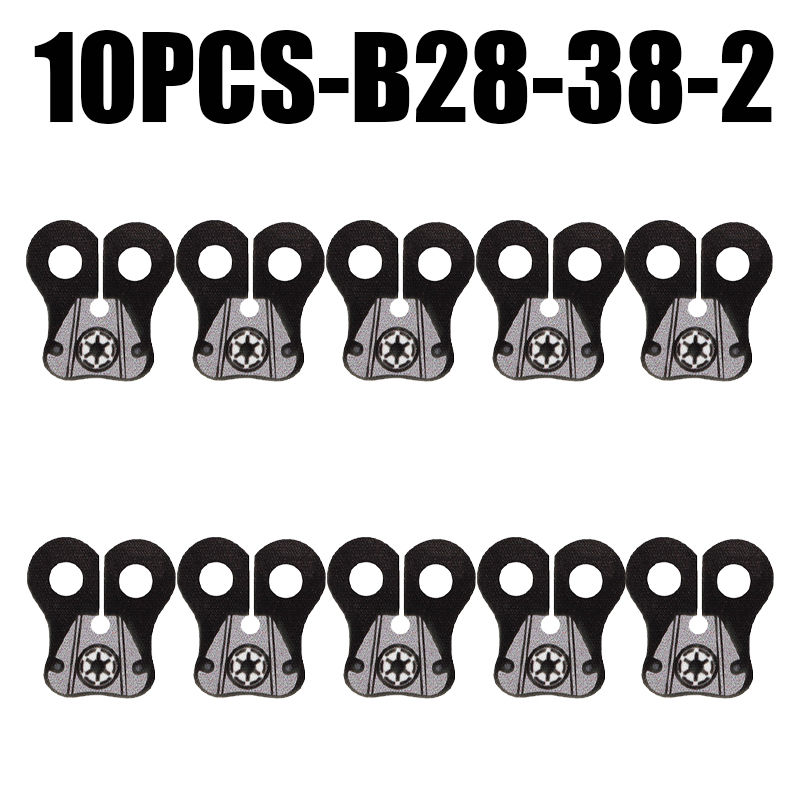MOC Star Wars Shoulder Armor 6 Soldiers Stormtrooper Minifigs Wolfpack Trooper Building Blocks Weapons Gun Bricks Toys Kids Gift
