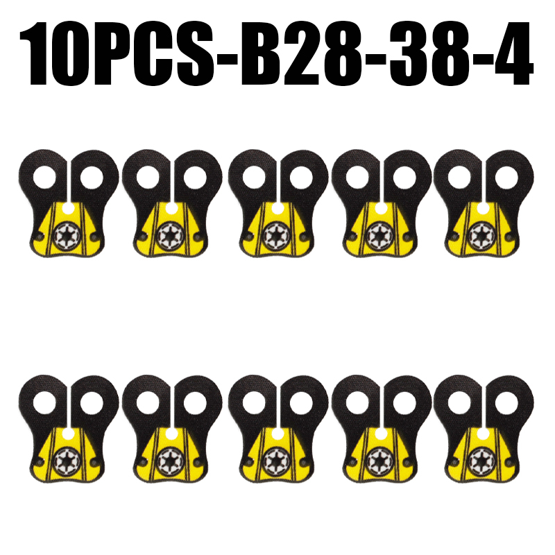 MOC Star Wars Shoulder Armor 6 Soldiers Stormtrooper Minifigs Wolfpack Trooper Building Blocks Weapons Gun Bricks Toys Kids Gift