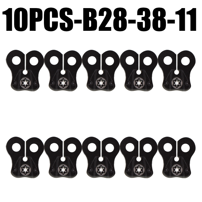 MOC Star Wars Shoulder Armor 6 Soldiers Stormtrooper Minifigs Wolfpack Trooper Building Blocks Weapons Gun Bricks Toys Kids Gift