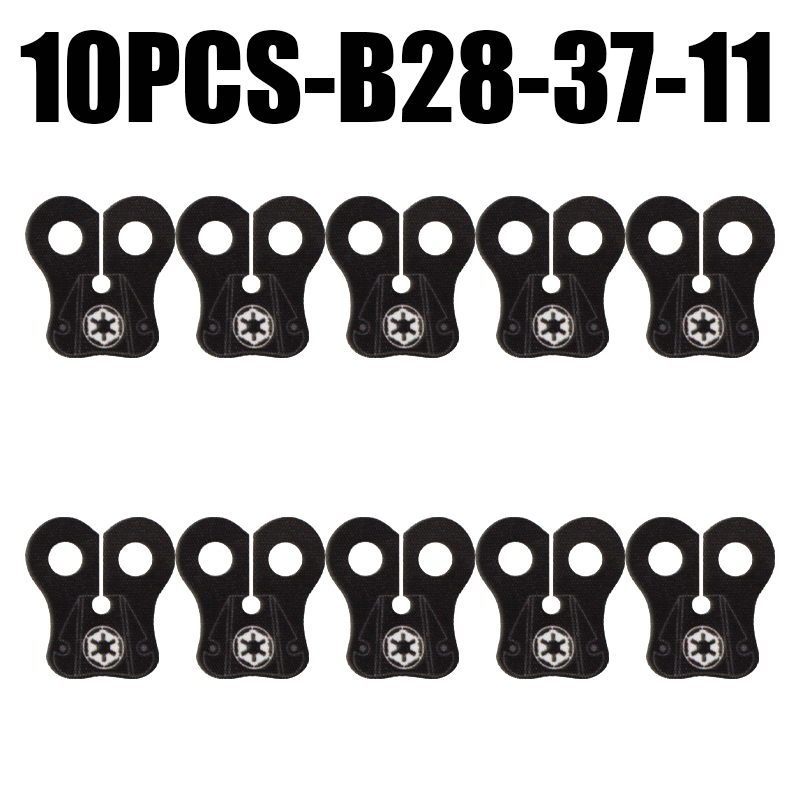 MOC Star Wars Shoulder Armor 5 Soldiers Stormtrooper Minifigs Wolfpack Trooper Building Blocks Weapons Gun Bricks Toys Kids Gift
