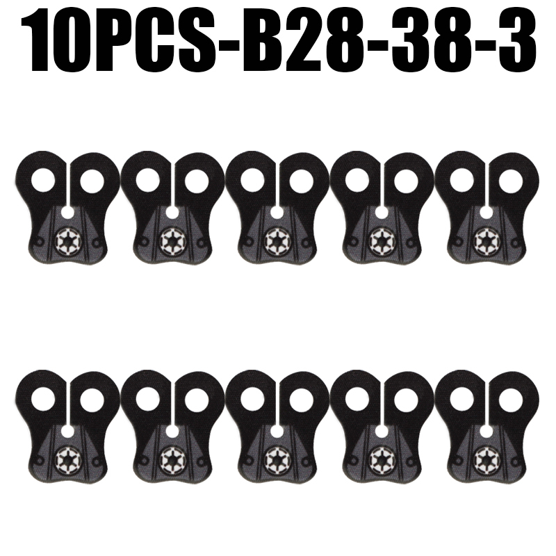 MOC Star Wars Shoulder Armor 6 Soldiers Stormtrooper Minifigs Wolfpack Trooper Building Blocks Weapons Gun Bricks Toys Kids Gift