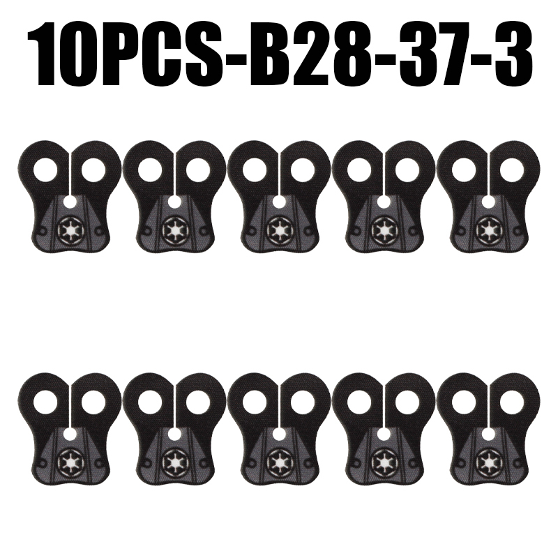 MOC Star Wars Shoulder Armor 5 Soldiers Stormtrooper Minifigs Wolfpack Trooper Building Blocks Weapons Gun Bricks Toys Kids Gift