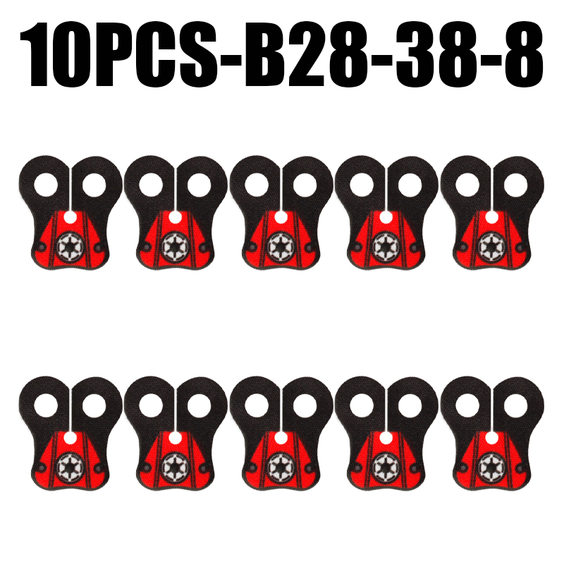 MOC Star Wars Shoulder Armor 6 Soldiers Stormtrooper Minifigs Wolfpack Trooper Building Blocks Weapons Gun Bricks Toys Kids Gift