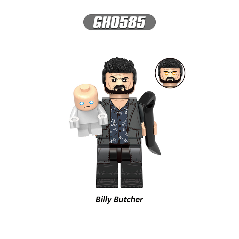 G0174 Marvel DC Comics Homelander Action Figures Building Blocks Superhero Fenchi Ryan Kimiko Minifigs Blocks Children Toys Gifts