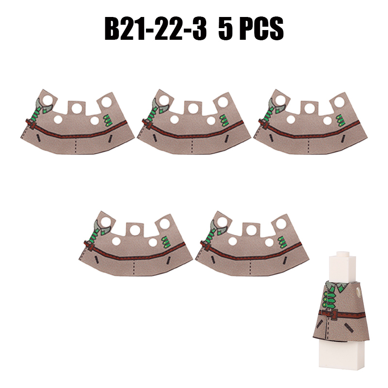 WW2 Germany Military Weapon Soviet Red Army Coat Soliders Minifigs Building Blocks Infantry Clothes Accessories Bricks Toys Kids Gift