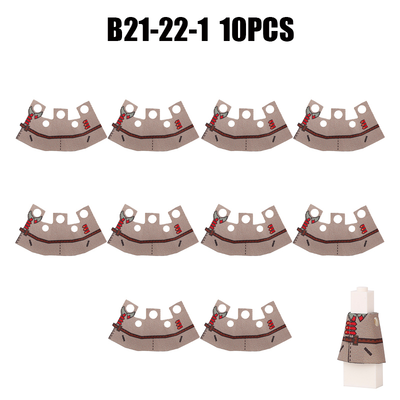 WW2 Germany Military Weapon Soviet Red Army Coat Soliders Minifigs Building Blocks Infantry Clothes Accessories Bricks Toys Kids Gift