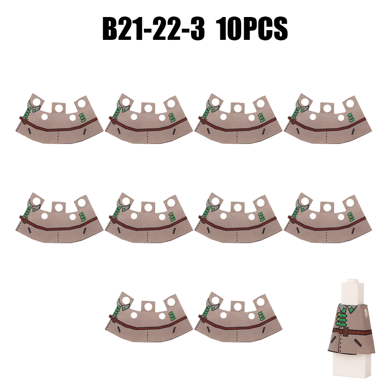WW2 Germany Military Weapon Soviet Red Army Coat Soliders Minifigs Building Blocks Infantry Clothes Accessories Bricks Toys Kids Gift