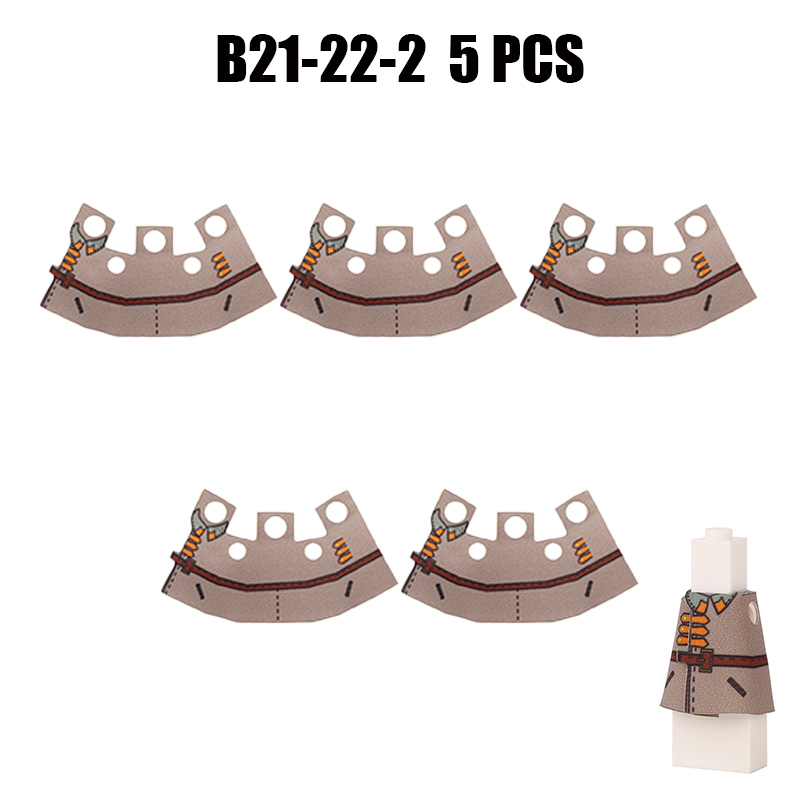 WW2 Germany Military Weapon Soviet Red Army Coat Soliders Minifigs Building Blocks Infantry Clothes Accessories Bricks Toys Kids Gift