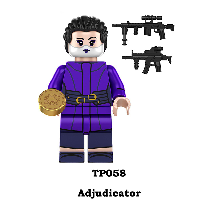 TP1008 Movie Chase John Wick Minifigs Kill Building Blocks Winston Shimazu Action Figures Cartoon Children Gifts Collection Toys