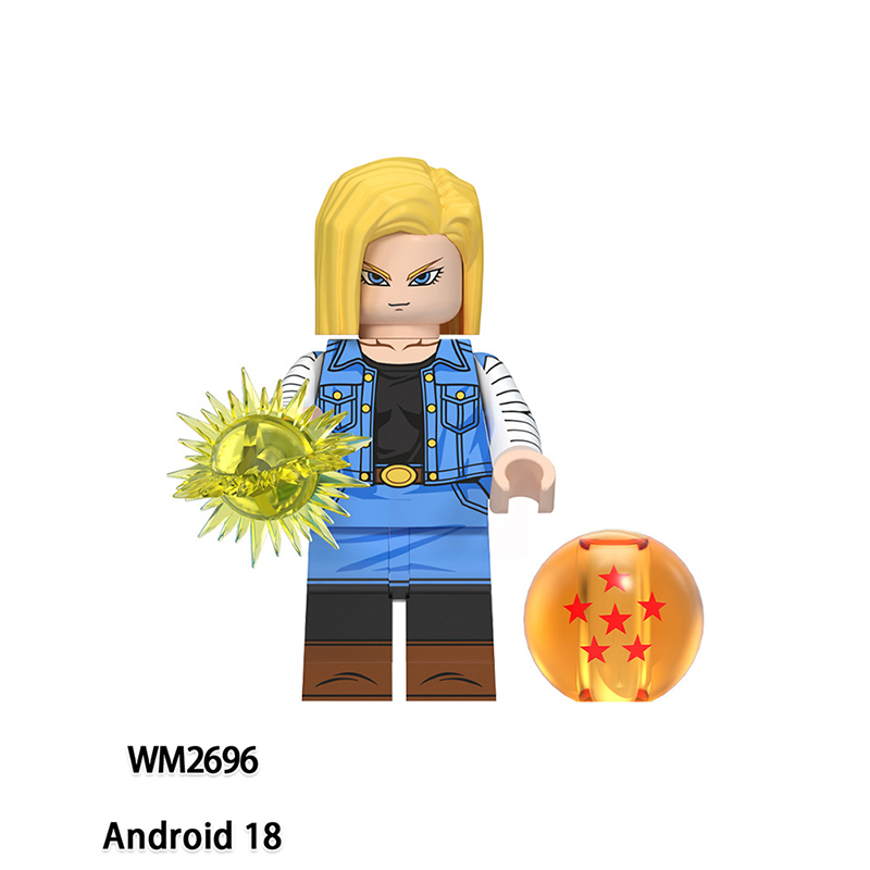 Japan Anime Dragoned Ball Tranx Son Goku Bricks Kids Toys Compatible