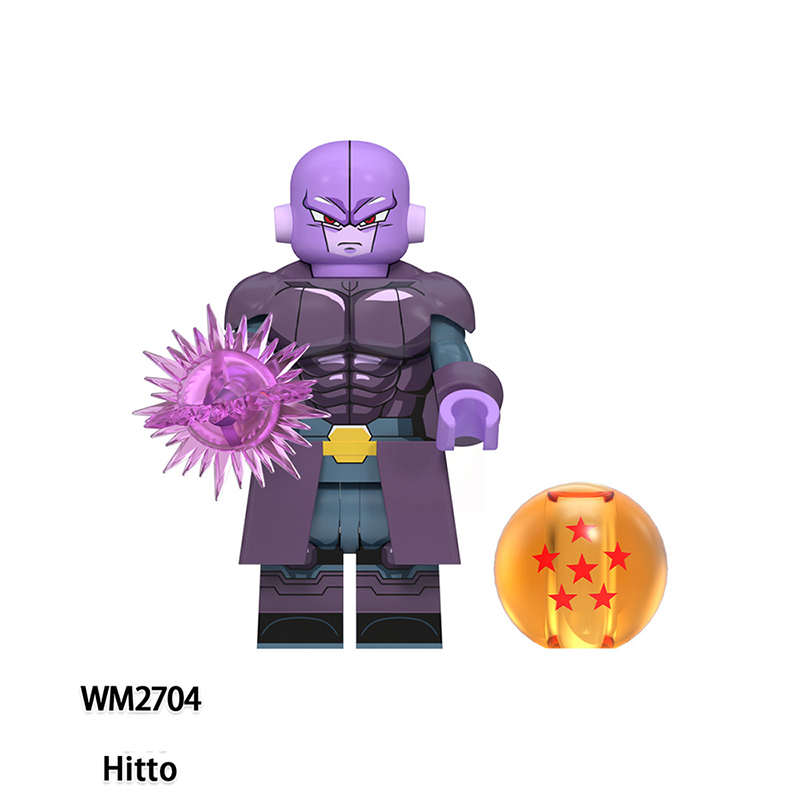 Japan Anime Dragoned Ball Jiren Son Goku Bricks Kids Toys Compatible