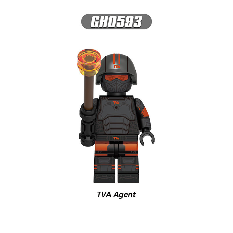 G0175 Marvel DC Comics Deadpool Action Figures Building Blocks TVA Agent Kidpool Blade Minifigs Blocks Children Toys Gifts