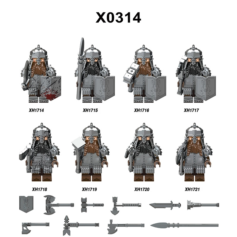 Figurine Lord Of The Rings – Harbor Keeper, Faction Minas Tirith, Panda 1:35, Brique