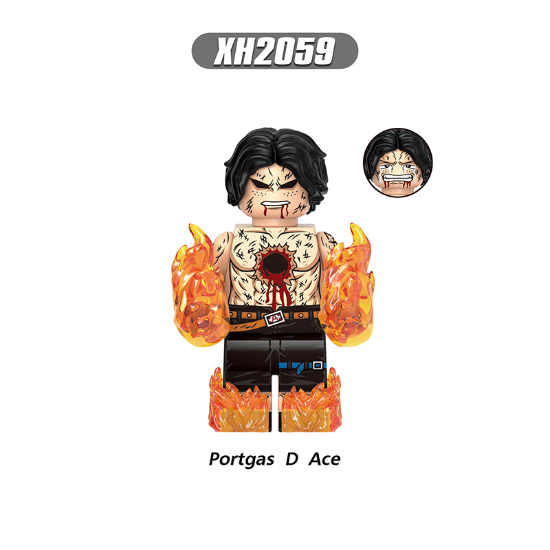 X0355 One Piece Japanese Anime Roronoa Zoro Action Figures Sengoku Building Blocks Sabo Minifigs Cartoon Children Gifts Toys