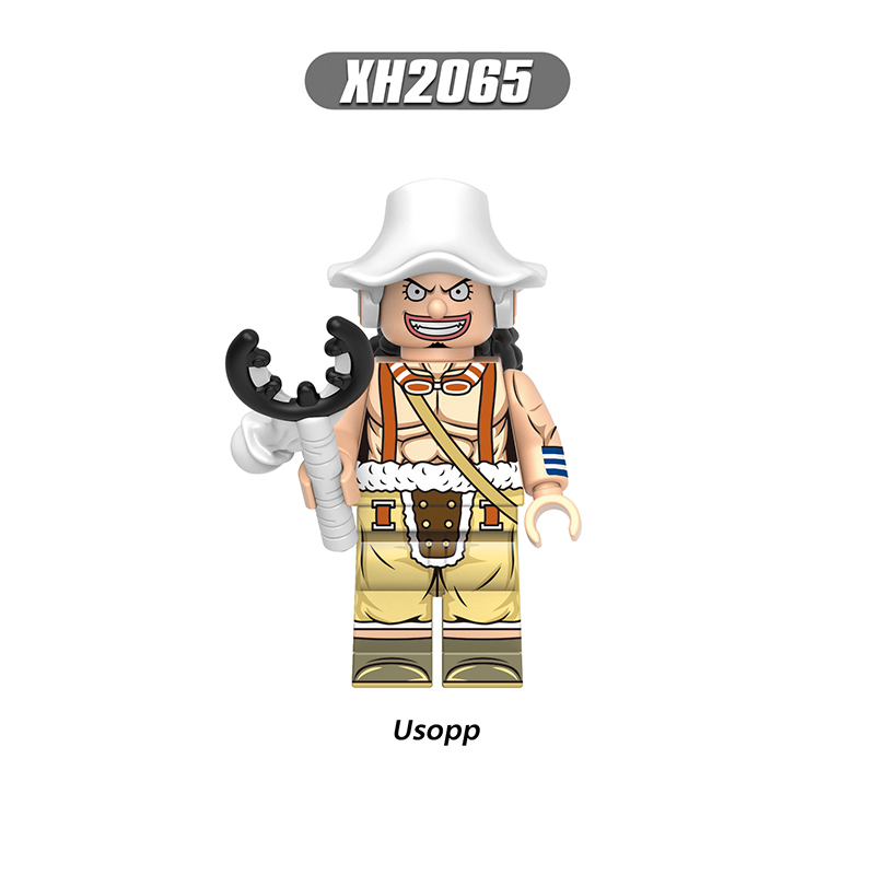 X0356 Japanese Anime One Piece Roronoa Zoro Action Figures Nico Robin Building Blocks Nami Smoker Minifigs Children Gifts Toys