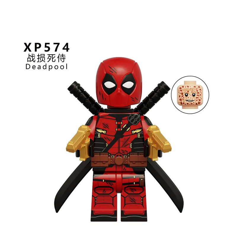 KT1077 Marvel DC Superheroes Wolverine Action Figures Deadpool Minifigs Building Blocks Model Collection Toys Children Birthday Gifts