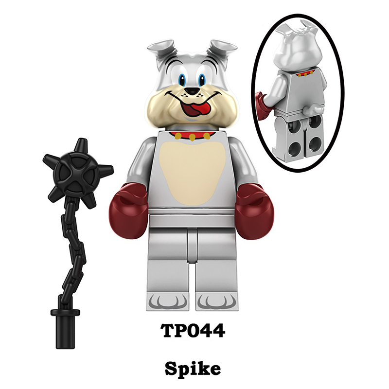 TP1006 Cartoon TV Film Tom and Jerry Minifigs Action FigureSpike Tuffy Building Blocks Meathead Children Gifts Birthday Toys