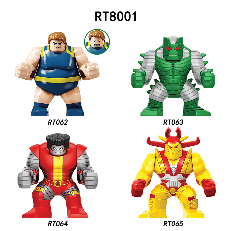 Marvel Series DC Comics Snap Minifig Bricks Childrens Gifts Kits