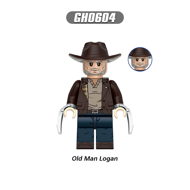 G0177 Marvel DC Zenpool Pyro Action Figures Building Blocks Deadpool Cavillerine Sabretooth Minifigs Blocks Children Toys Gifts