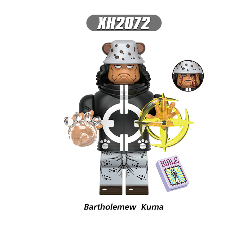 X0357 Japanese Anime One Piece Monkey D Luffy Action Figures Sanji Sabo Building Blocks Sliver Rayleigh Minifigs Children Gifts Toys