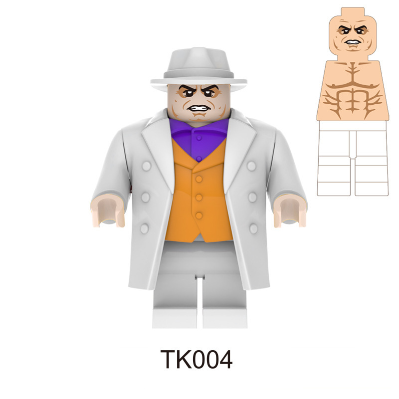 TK001-004 Famous People Four Countries Captain Donald Trump Action Figures Kim Jong un Model Building Blocks Children Gifts Toys