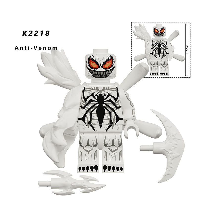 KDL832 Marvel Riot Venom Action Figure DC Comics Collection Horse Carnage Minifigs Building Blocks Children Toys Gifts Boys