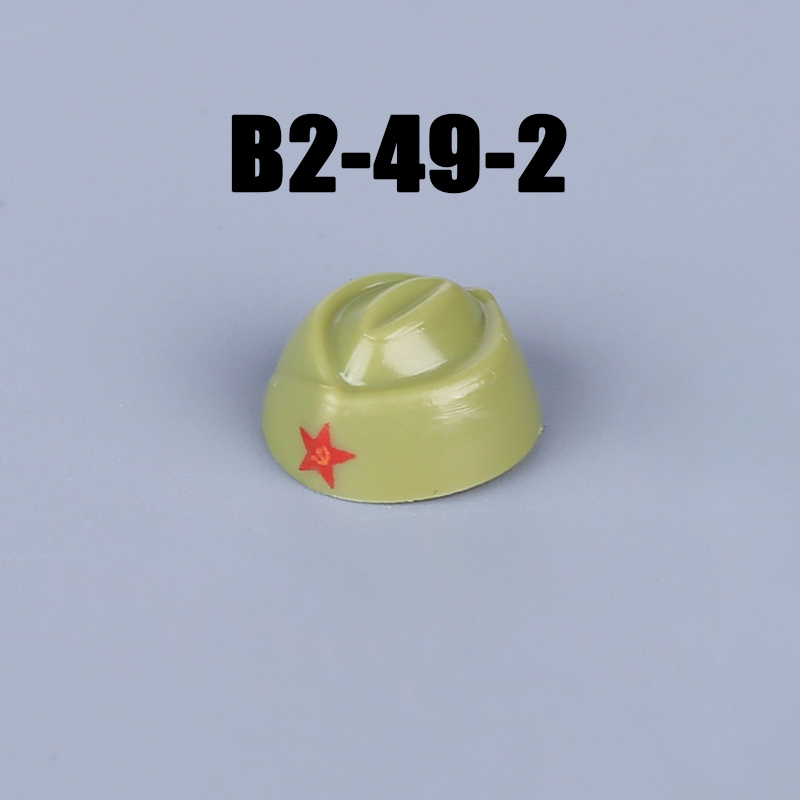 WW2 Military Soviet Soldier Helmet Building Blocks Medical Helmet Army Soliders Compatible Hats Bricks Children Gifts Toys