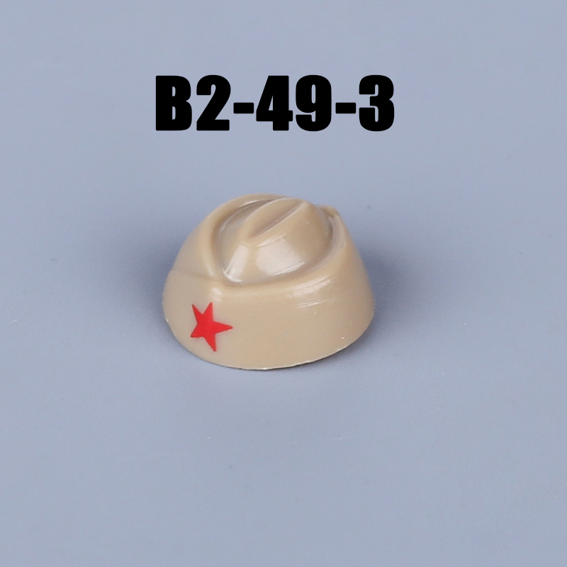 WW2 Military Soviet Soldier Helmet Building Blocks Medical Helmet Army Soliders Compatible Hats Bricks Children Gifts Toys