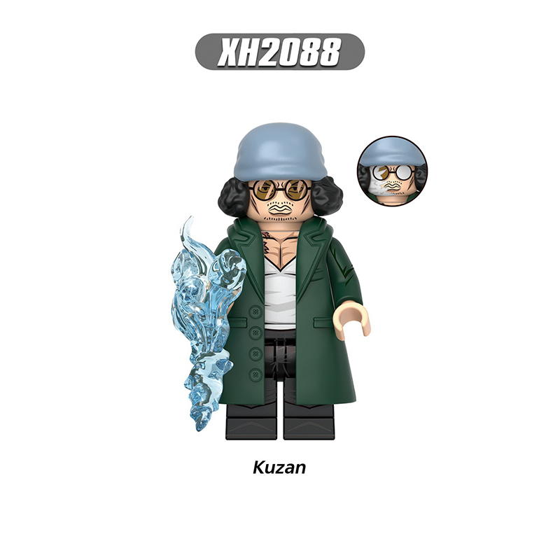 X0359 Japanese Anime One Piece Monkey D Luffy Action Figures Silvers Rayleigh Building Blocks Usopp Gild Tesoro Minifigs Children Gifts Toys