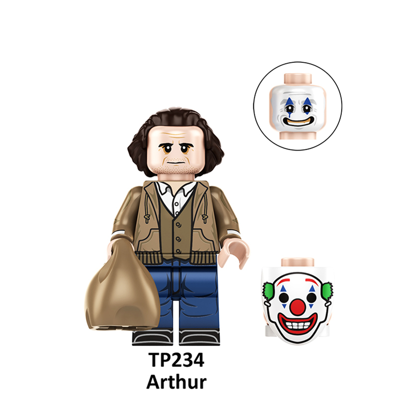 TP1029 Cartoon TV Film Arkham Joker Minifigs Action FigureSpike Joker2024 Building Blocks Meathead Children Gifts Birthday Toys