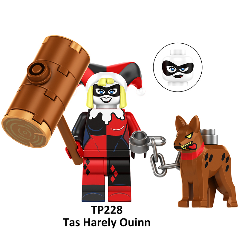 TP1029 Cartoon TV Film Arkham Joker Minifigs Action FigureSpike Joker2024 Building Blocks Meathead Children Gifts Birthday Toys