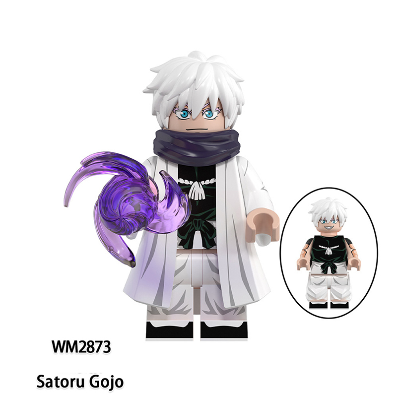 WM6202 Naruto Aeries Anime Yorozu Ryomen Sukuna Minifigs Building Blocks Kamo Noritoshi Action Figures Children Toys Gifts