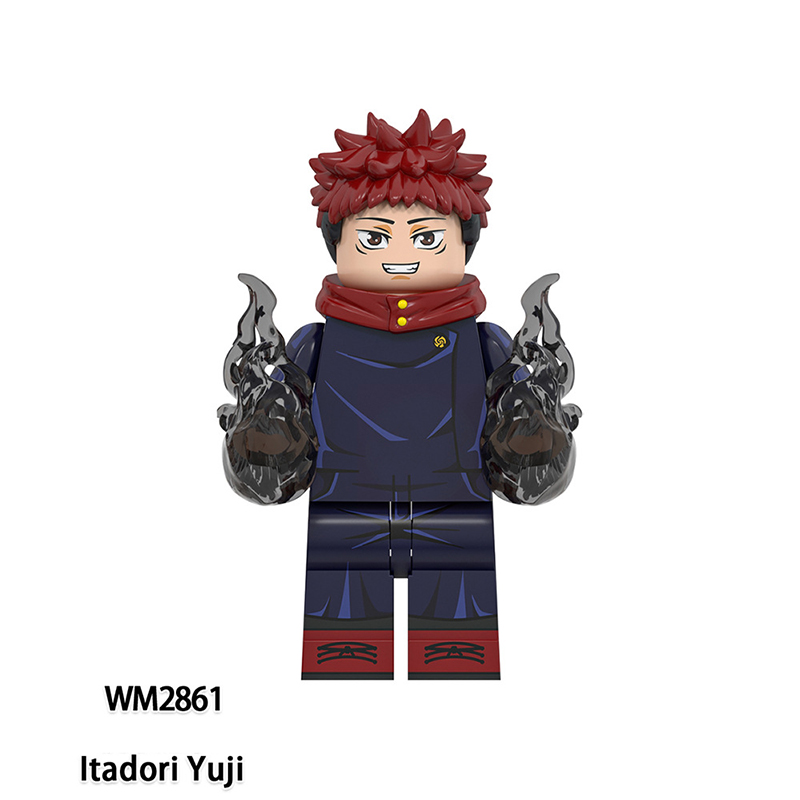 Naruto Series Satoru Gojo Anime Action Figures Bricks Kids Kits