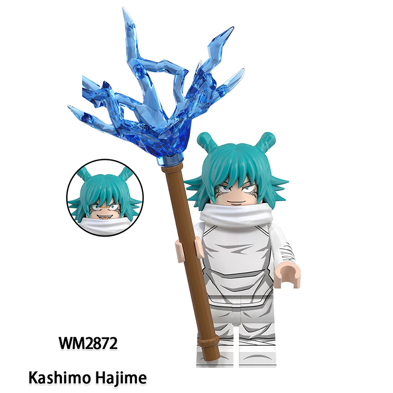 WM6202 Naruto Aeries Anime Yorozu Ryomen Sukuna Minifigs Building Blocks Kamo Noritoshi Action Figures Children Toys Gifts