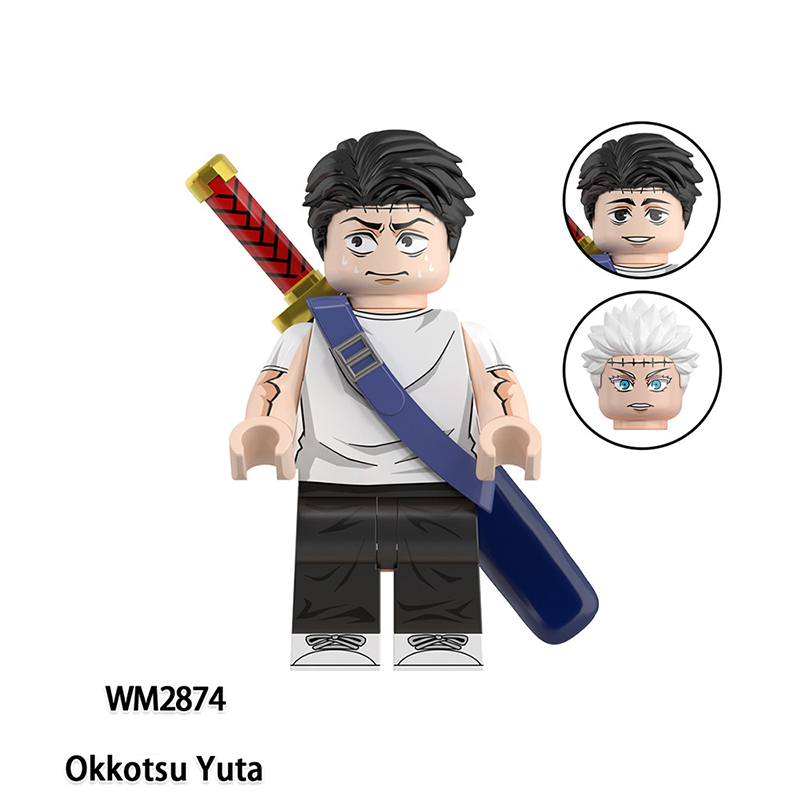 WM6202 Naruto Aeries Anime Yorozu Ryomen Sukuna Minifigs Building Blocks Kamo Noritoshi Action Figures Children Toys Gifts