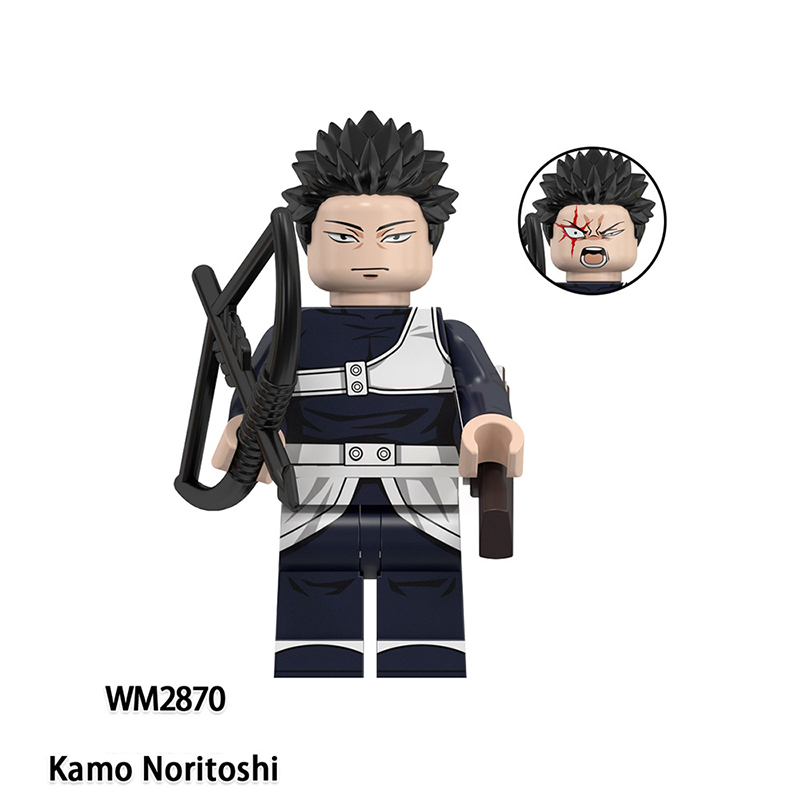 WM6202 Naruto Aeries Anime Yorozu Ryomen Sukuna Minifigs Building Blocks Kamo Noritoshi Action Figures Children Toys Gifts