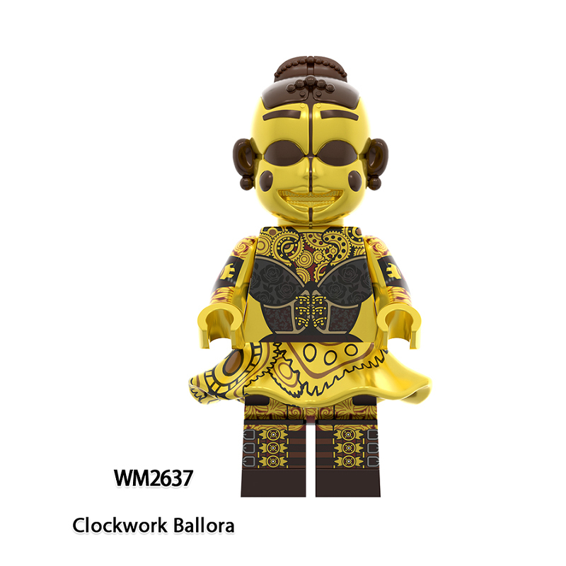 WM6173 Game Nightmare Freddy Phantom Foxy Action Figures Building Blocks Springtrap Minifigs Collection Children Birthday Gifts Toys