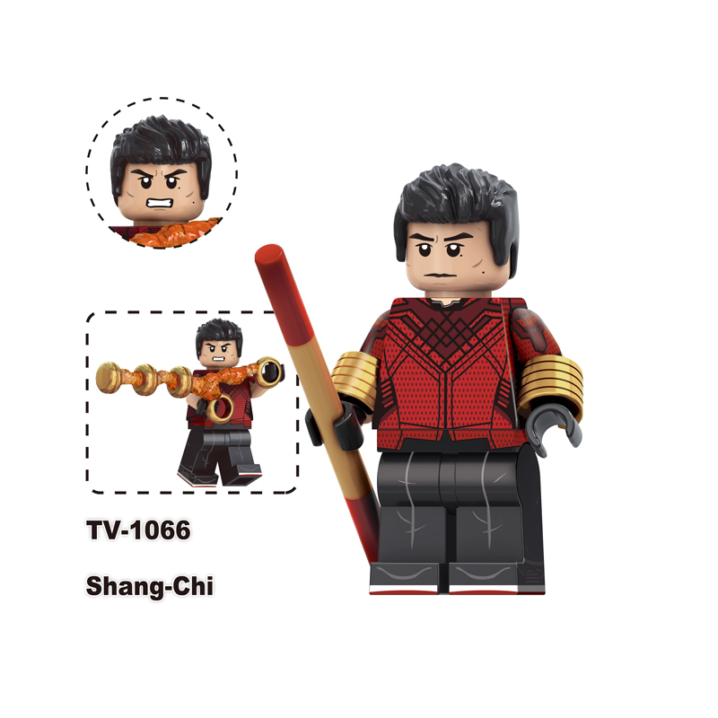 TV6208 Marvel DC Super Hero Wolverine Moon Knight Action Figures Magneto Minifigs Building Blocks Model Collection Toys Children Gifts