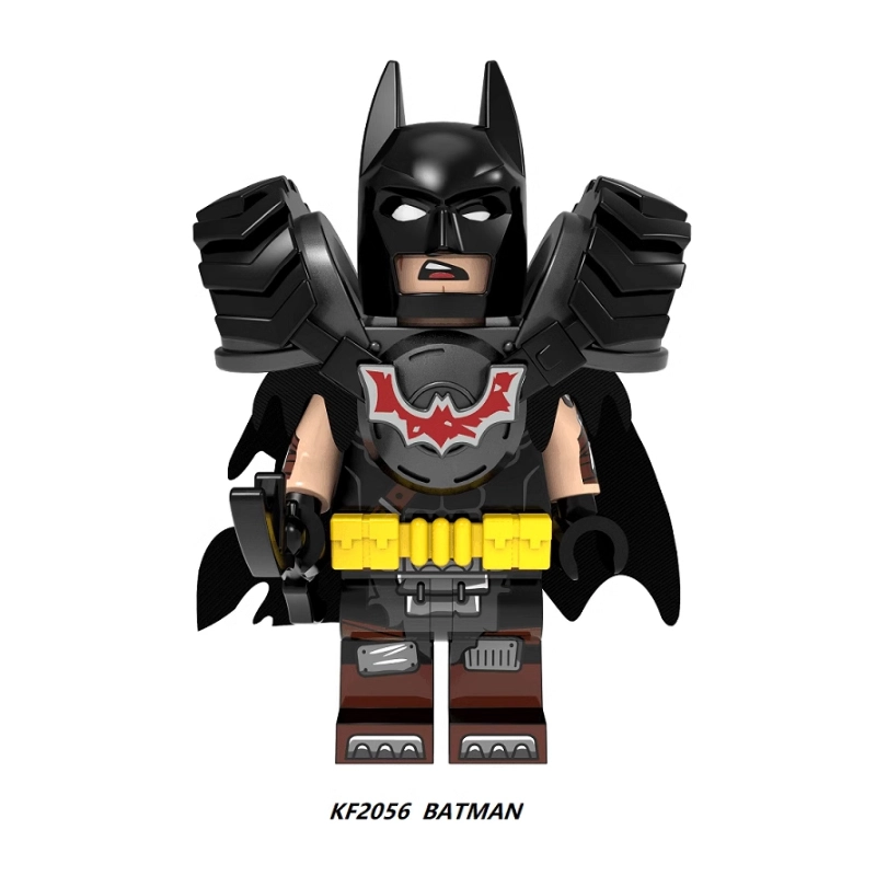 KF2056 Marvel DC Series Superheroes Batman White Knight Action Figures Building Blocks Joker Weapon Accessories Children Toys Boys Gift