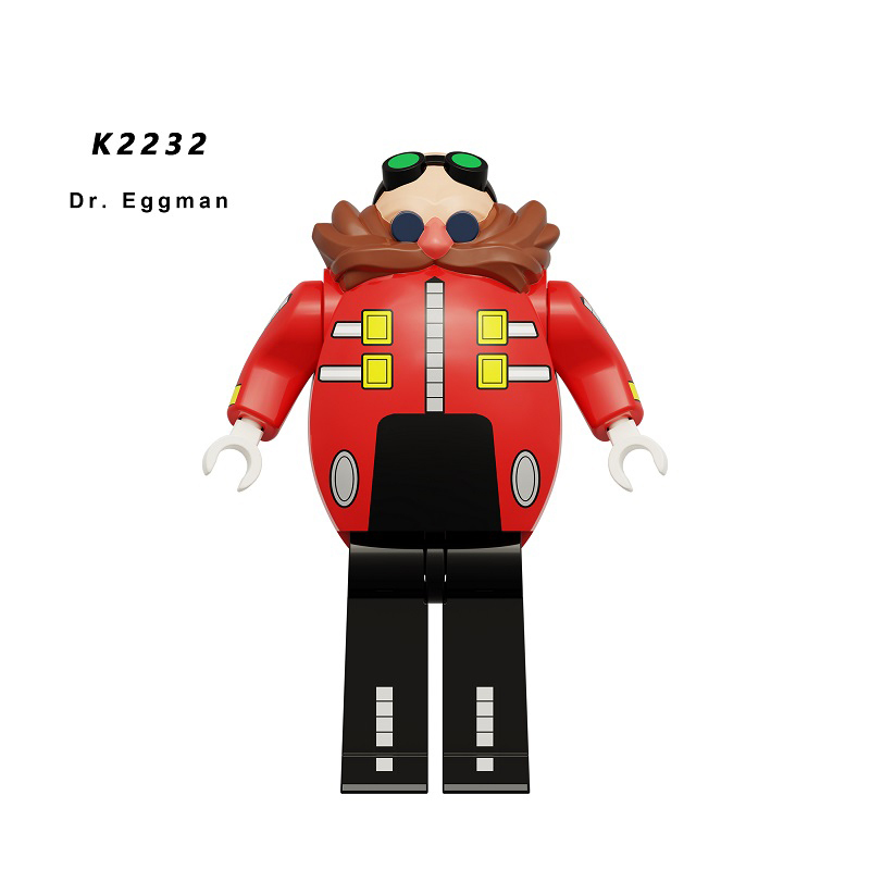 KDL835 Anime Sonic the Hedgehog Minifig Miles Prower Amy Rose Movies Action Figures Building Blocks Kids Birthday Gifts Boys